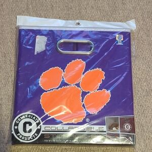 Franklin Clemson Tigers Collapsible Storage Bin NWT